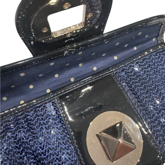 Kate Spade Small Ava Blue Clutch NWT - Picture 7 of 10